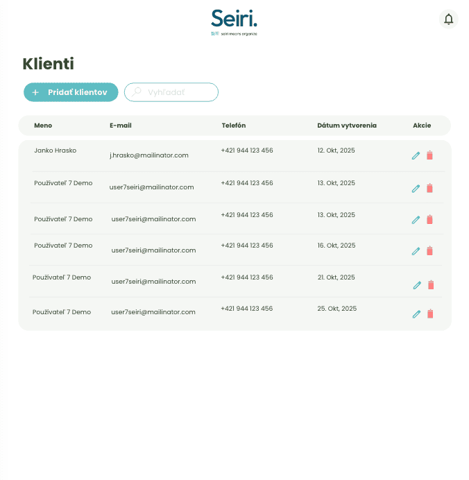 Seiri Klienti